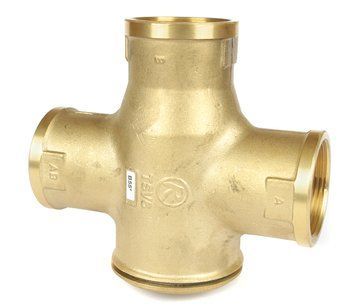Трехходовой клапан для твердотопливного котла 55&deg;С 1 1/2" Regulus TSV 6B