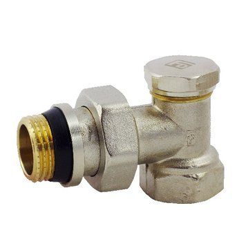 Кран радіаторний ручний кутовий нижній 1/2" Fado RN