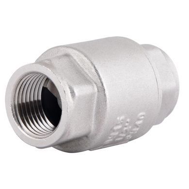 Обратный клапан 3/4" (DN20) Forte для воды, латунный шток