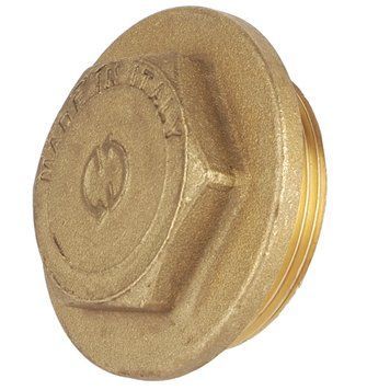 Заглушка латунна різьба 1 1/4" зовн General Fittings