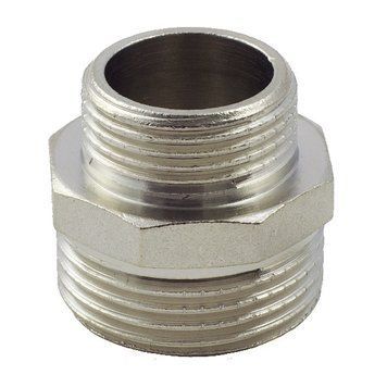 Ниппель переходной латунный 1"x1/2" Fado N11