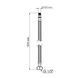 Шланги для смесителя (пара) 50 см 1/2"x М10 нейлоновая оболочка Standart