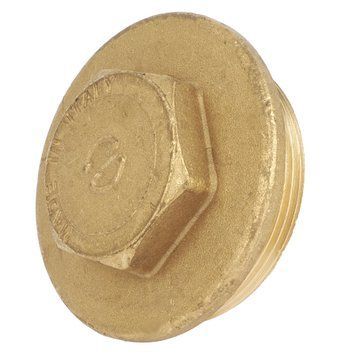 Заглушка латунна різьба 2" зовн General Fittings