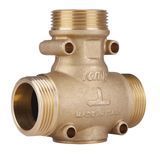 Трехходовой клапан для твердотопливного котла 55&deg;С 1 1/4" Icma 131