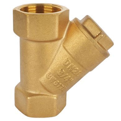 Фільтр грубої очистки 1/2" (DN15) латунь Fado для води (грязьовик)