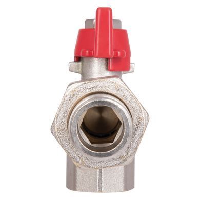 Кран угловой с американкой 1/2" DN15 (бабочка) SD222