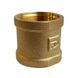 Муфта латунна різьба 1/2" Fado M01B