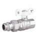 Кран прямой с американкой 1/2" (бабочка) антипротечка SF222