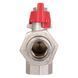 Кран угловой с американкой 1/2" DN15 (бабочка) SD222