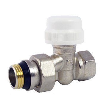 Кран радіаторний прямий 1/2" під термоголовку M30x1,5 Fado KT