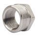 Футорка латунная резьба 3/4"x1/2" General Fittings хром