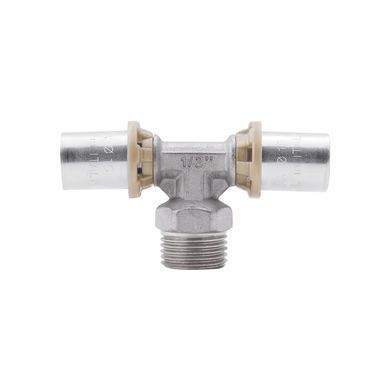 Пресс-тройник 16x1/2" наружная Icma 407