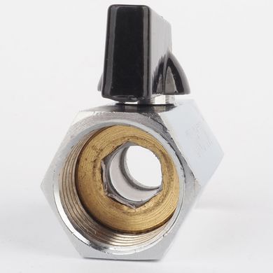 Кран кульовий хромований Міні 1/2" внутр Fado