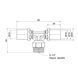 Пресс-тройник 16x1/2" наружная Icma 407