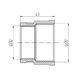 Муфта переходная латунная 1 1/2"x1 1/4" SF357