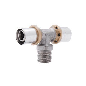 Пресс-тройник 20x1/2" наружная Icma 407