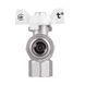 Кран угловой с американкой 1/2" (бабочка) антипротечка SF223
