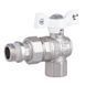 Кран угловой с американкой 1/2" (бабочка) антипротечка SF223