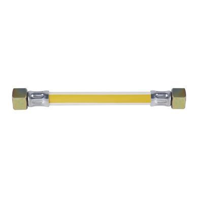 Шланг для газа ПВХ белый 500 см 1/2" гайка-гайка