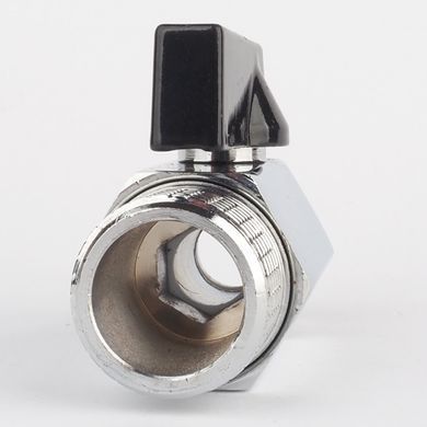 Кран шаровой хромированный Мини 1/2" наружн Fado