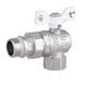 Кран кутовий з американкою 3/4" (метелик) антипротікання SF223