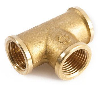Трійник латунний різьба 1 1/2" внутр General Fittings
