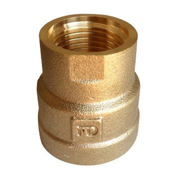 Муфта переходная латунная 1/2"x3/8" Fado M13B