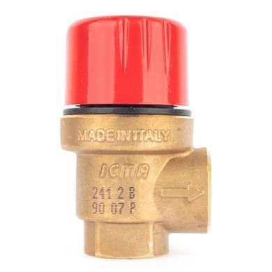 Предохранительный клапан 2,0 бар 1/2" внутр. (подрывной) Icma 241