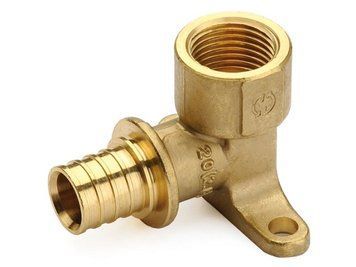 Кут настінний натяжний для труб 20x1/2" внутрішня General Fittings