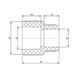 Муфта переходная полипропиленовая PPR 25x20 Blue Ocean