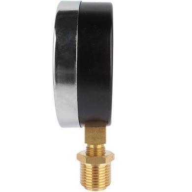 Термоманометр 0-4 бар 0-120&deg;C &Oslash;80 радіальний (клапан 1/2") SD1724