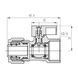Кран кульовий обтискний 20x3/4" внутрішня SF264