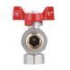 Кран кутовий з американкою 1/2" DN15 посилений (метелик) SD222N