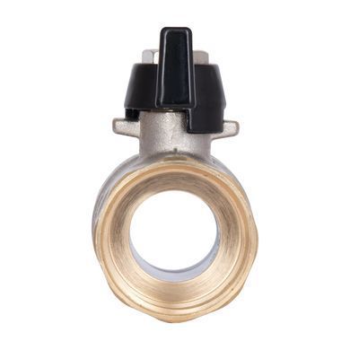 Кран кульовий 1" ВВ DN25 латунний (метелик) SD602