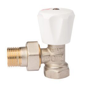 Комплект кутових радіаторних кранів 1/2" Fado SER01