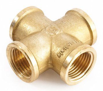 Хрестовина латунна різьба 1" внутр General Fittings