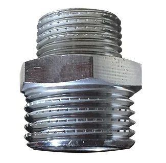 Ниппель переходной латунный 1"x3/4" Fado N12C хром
