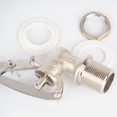 Поплавковий кран 1-1/4" (ДУ32) з кулею &Oslash;180 FARG 511, для бака / ємності