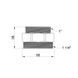 Ниппель переходной латунный 1 1/4"x1" SD408