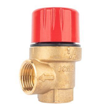 Запобіжний клапан 6,0 бар 1/2" внутр. (підривний) Icma 241