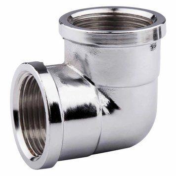 Угол латунный резьба внутренняя 1/2" SF368H хром