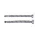 Шланги для смесителя (пара) 50 см 1/2"x М10 нерж. оплетка Thermo Alliance