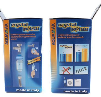 Фільтр сольовий від накипу 1/2" Aquamax Crystal wash