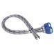 Шланги для змішувача (пара) 60 см 1/2"x М10 нерж. обплет. Thermo Alliance