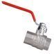 Кран шаровой 1/2" ВВ DN15 латунный (ручка) Forte SF600