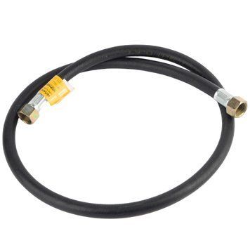 Шланг для газа резиновый черный 300 см 1/2" гайка-гайка