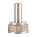 Латунний штуцер "ялинка" для шланга резьба внутр 3/4"x20 SD426