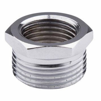 Футорка латунная резьба 3/4"x1/2" SF374H хром