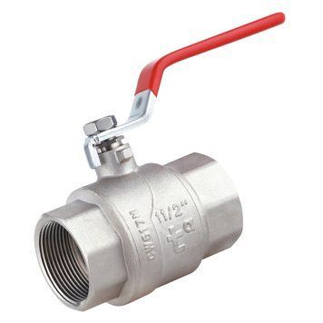 Кран кульовий 1 1/2" ВВ DN40 латунний (ручка) Forte SF600