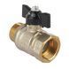 Кран шаровой 1" ВН DN25 латунный (бабочка) General Fittings 7S00M2